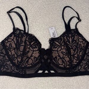 Adore Me NWT Women's Plus 36C Diara Contour Balconette Lace Classic Bra Edgy